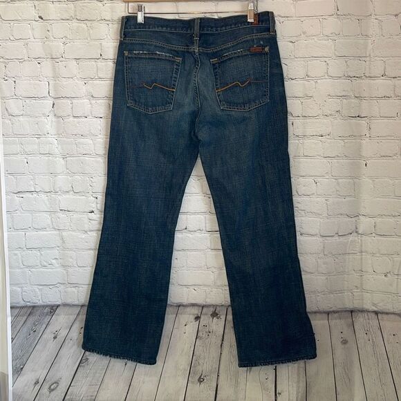 7 For All Mankind Men’s Bootcut Jeans size 33 - Picture 4 of 10